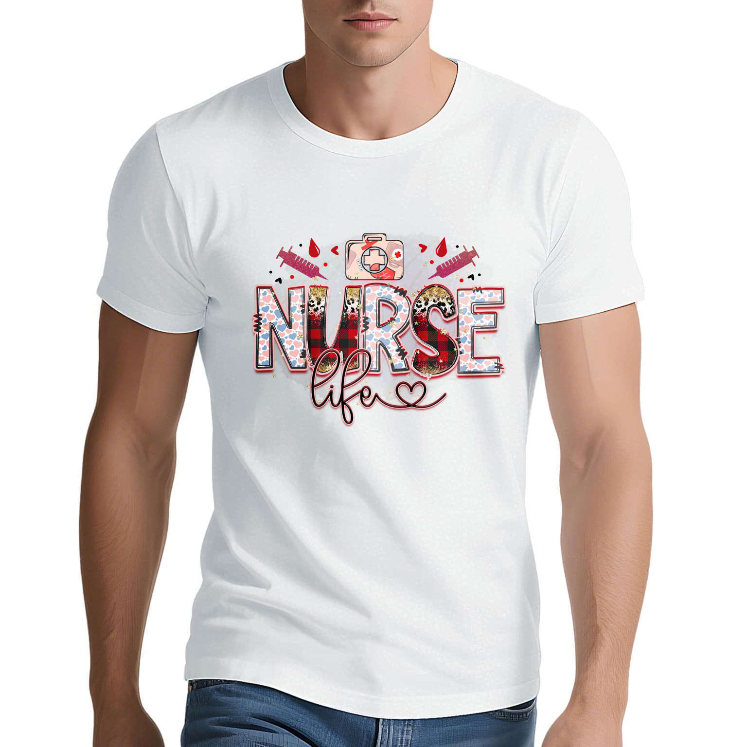 Tee Graphic Print - Men's t-shirts 2025 New Men's clothing