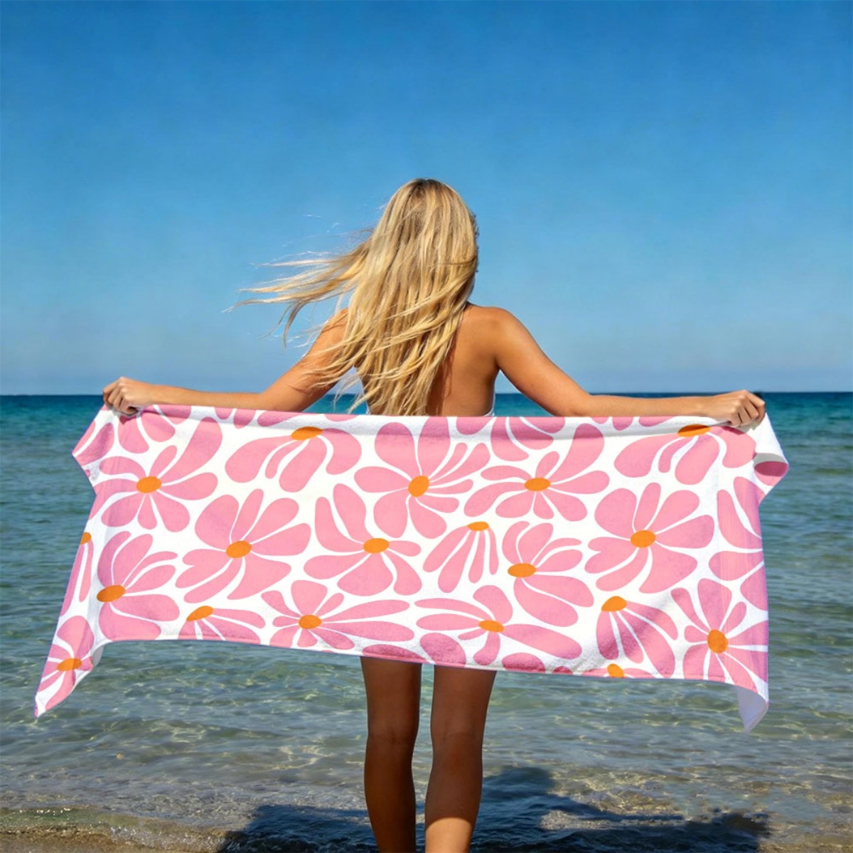 Beach Towel Large - Luxury Oversized Beach Towel | Lightweight