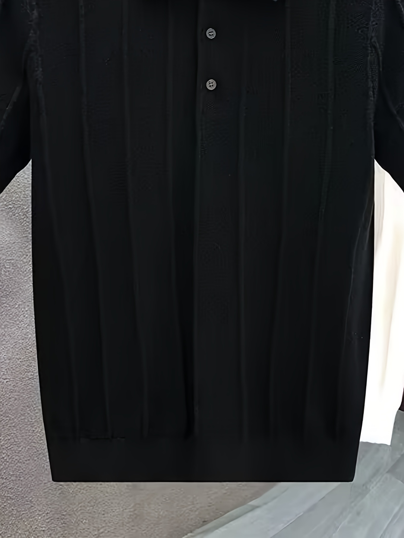 High-end luxury vertical strip - Polo Shirt Pique recension och pris