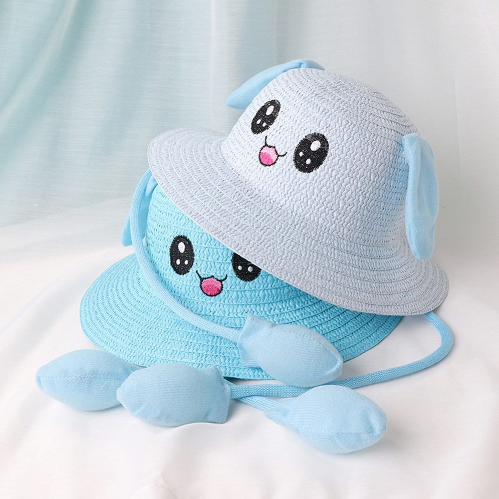 Summer Bucket Cap Moving Ears  - Bucket Hat Straw recension och pris