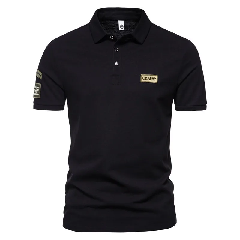 New Men Short Sleeve Tshirts S - Polo Shirt Pique recension och pris