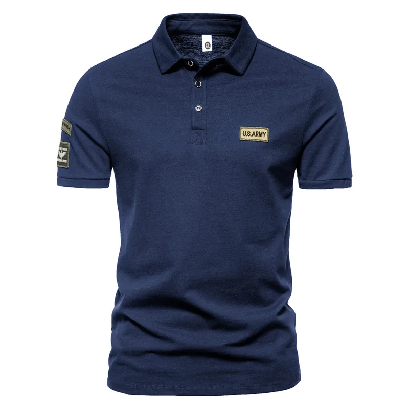 New Men Short Sleeve Tshirts S - Polo Shirt Pique recension och pris