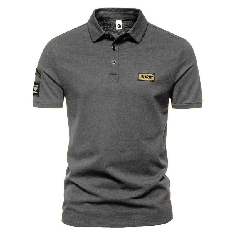 New Men Short Sleeve Tshirts S - Polo Shirt Pique recension och pris