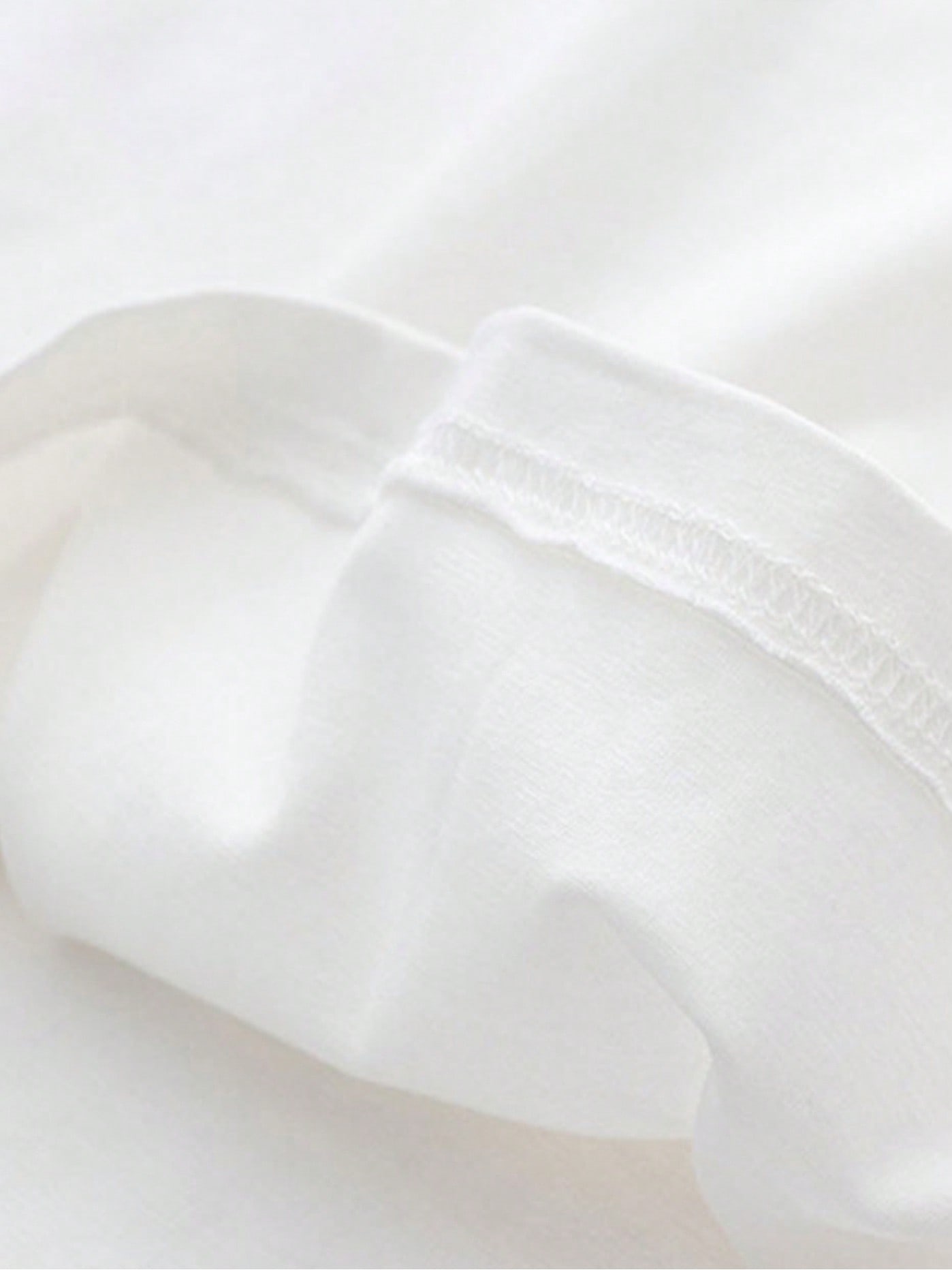 Men's White Cotton Graphic Tee - Tee Graphic Print recension och pris