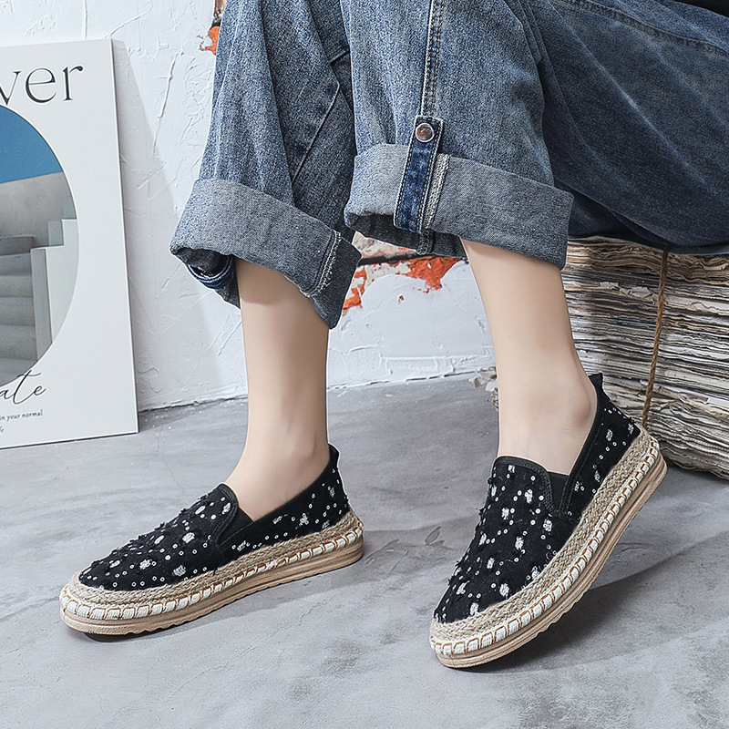 Spring Autumn Ladies Casual Co - Espadrille Slip On recension och pris