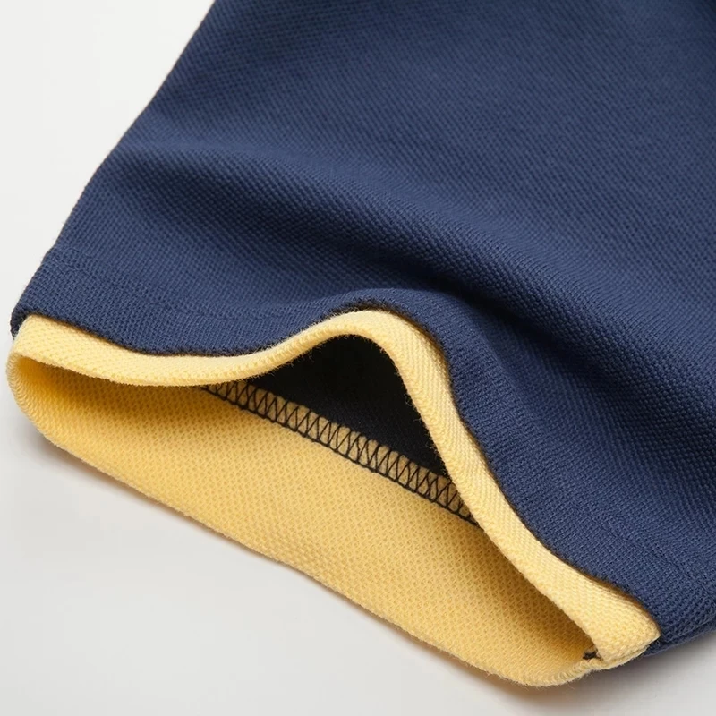 95% Cotton T Shirt Men Summer  - Polo Shirt Pique recension och pris