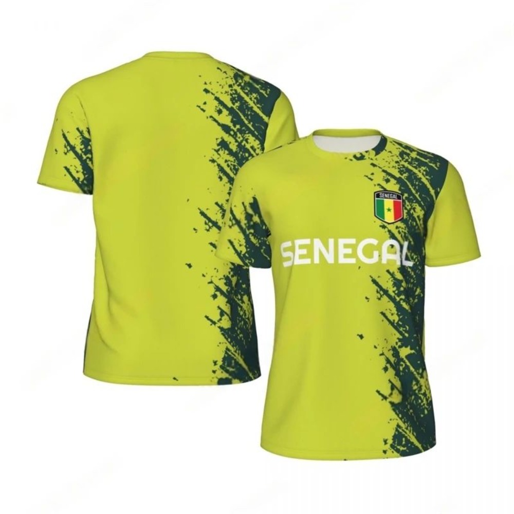2026 New Summer Senegal Flag G - Tee Graphic Print recension och pris