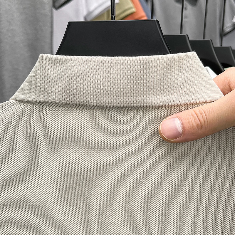 Luxury brand men's summer shor - Polo Shirt Pique recension och pris