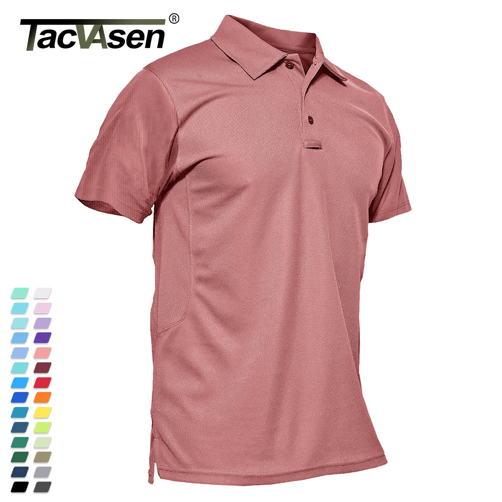 TACVASEN Summer Colorful Fashi - Polo Shirt Pique recension och pris