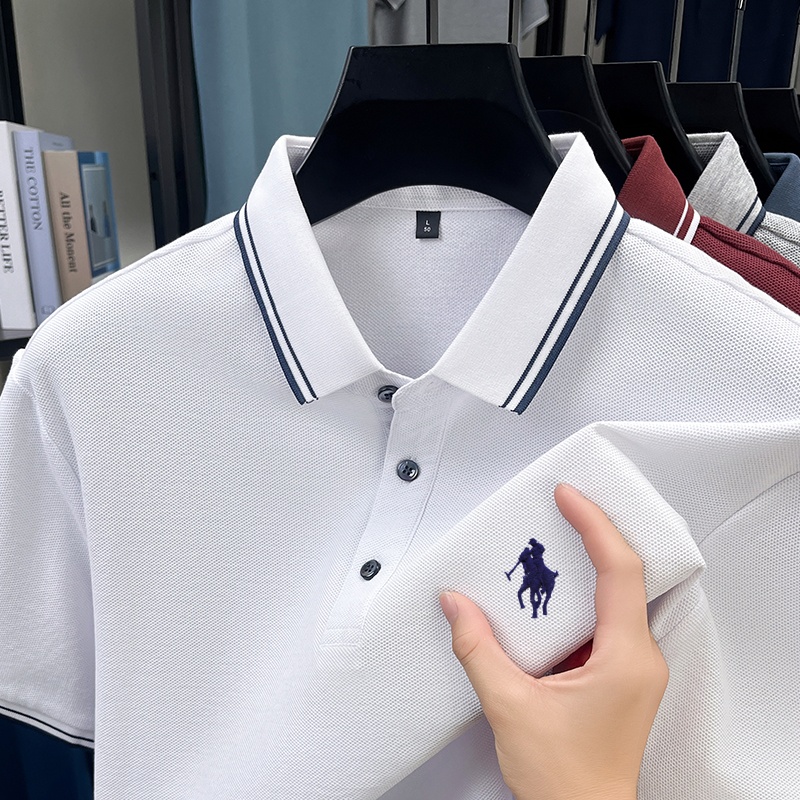 100% pure cotton men's short s - Polo Shirt Pique recension och pris