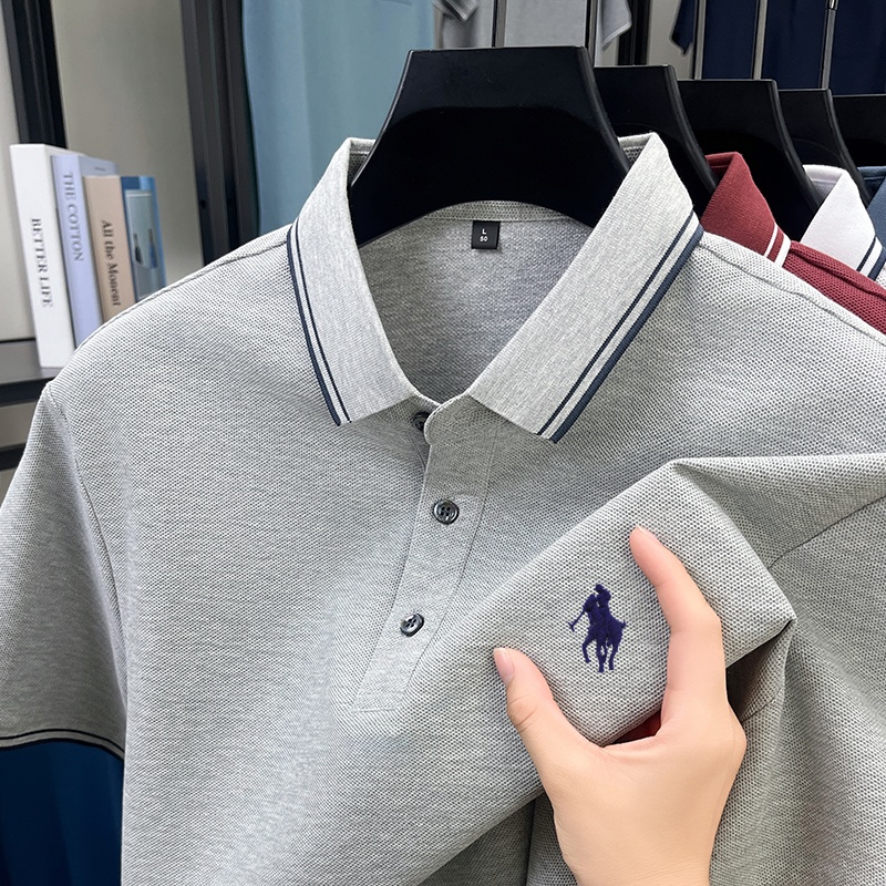 100% pure cotton men's short s - Polo Shirt Pique recension och pris