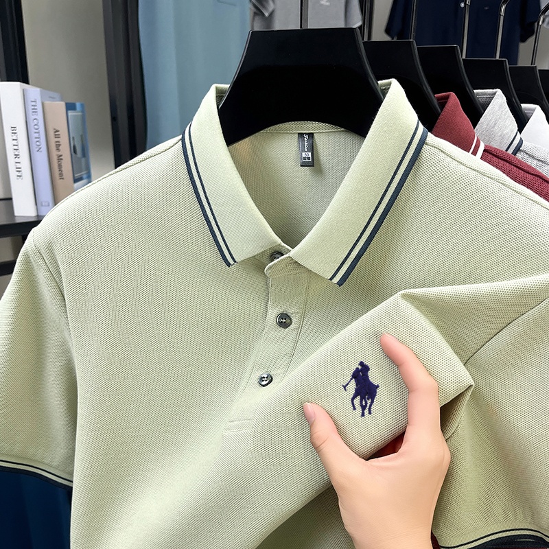 100% pure cotton men's short s - Polo Shirt Pique recension och pris