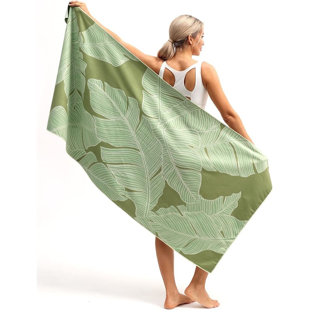 Large Quick-Dry Sand-Free Beac - Beach Towel Large recension och pris