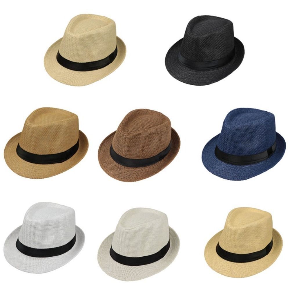 Summer Adjustable Cotton linen - Bucket Hat Straw recension och pris