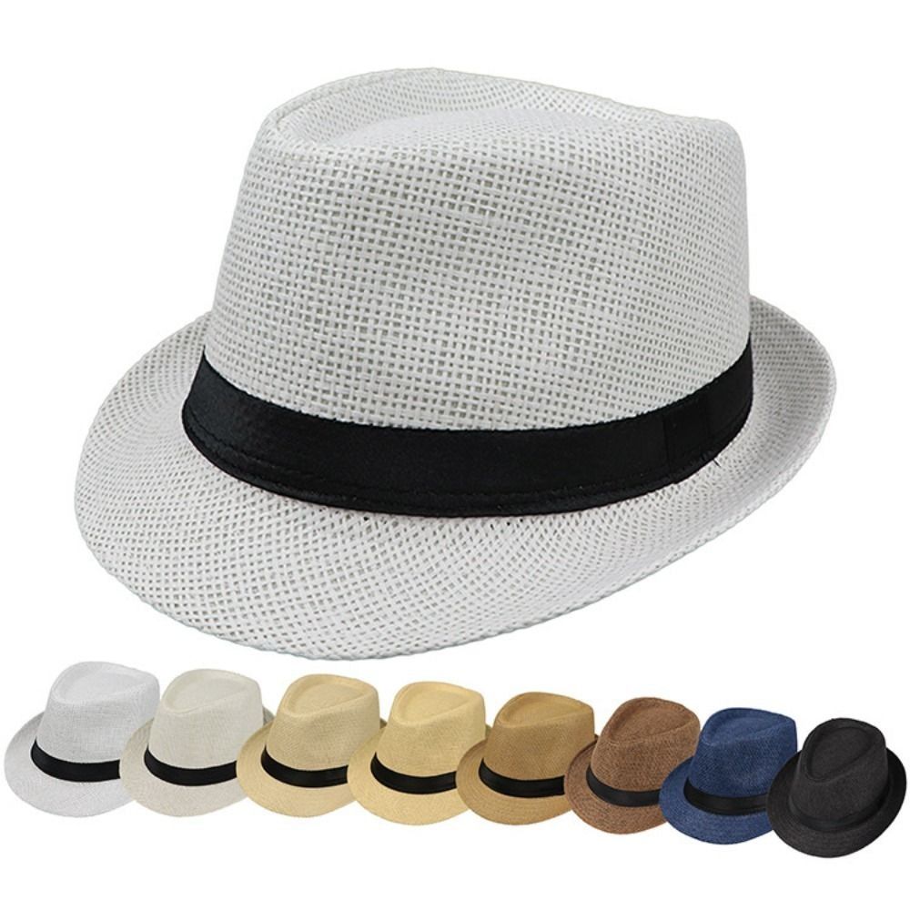 Summer Adjustable Cotton linen - Bucket Hat Straw recension och pris