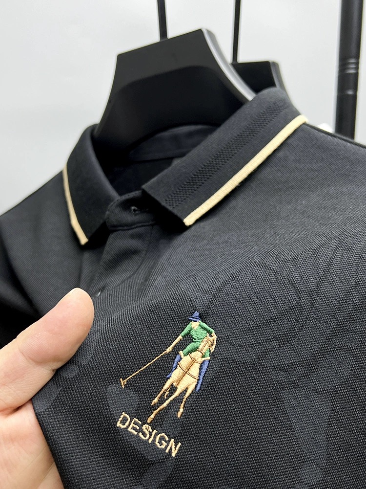 High end brand fashion printed - Polo Shirt Pique recension och pris