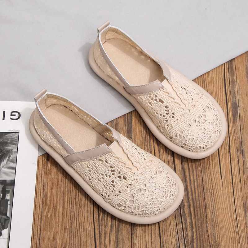 Women's Retro Sandals 2026 New - Espadrille Slip On recension och pris