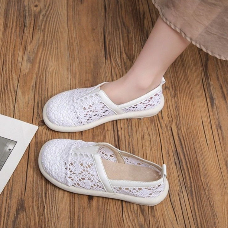 Women's Retro Sandals 2026 New - Espadrille Slip On recension och pris
