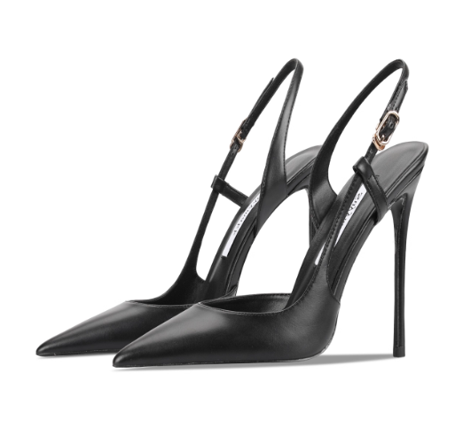 Bare leather edge buckle strai - Casual Sandal Leather recension och pris