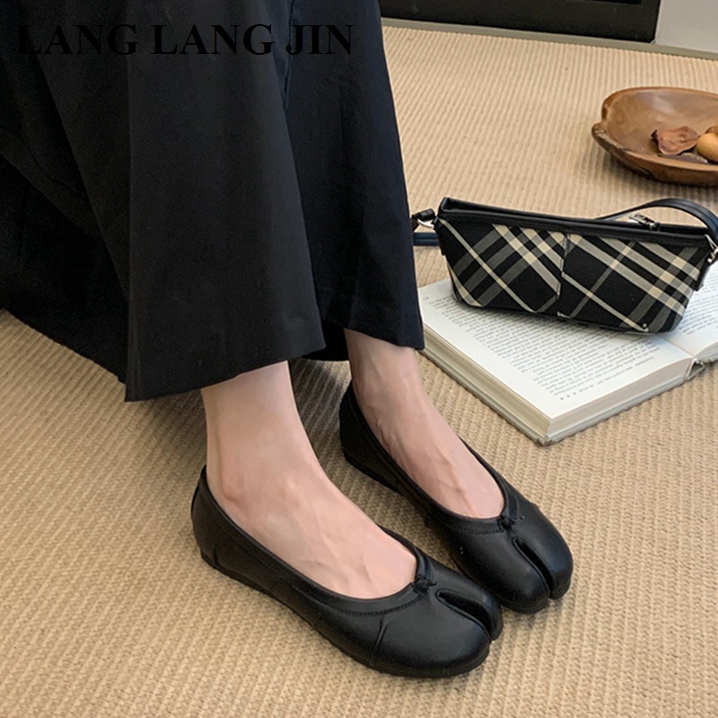Spring Split Toe Women Ballet  - Espadrille Slip On recension och pris