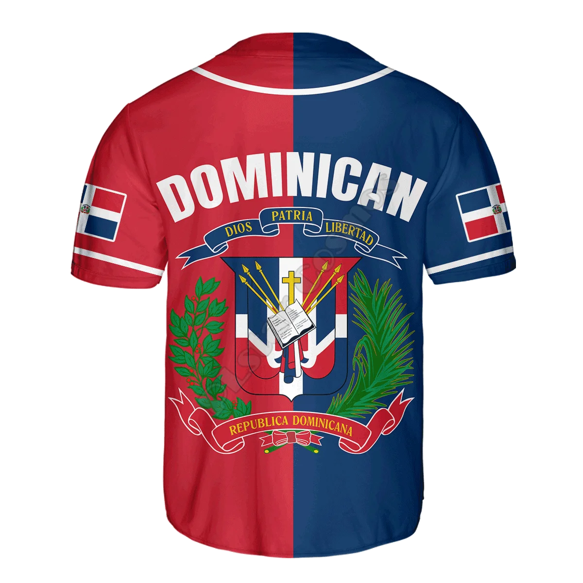 Dominican Half & Half Customiz - Shirt Camp Collar recension och pris