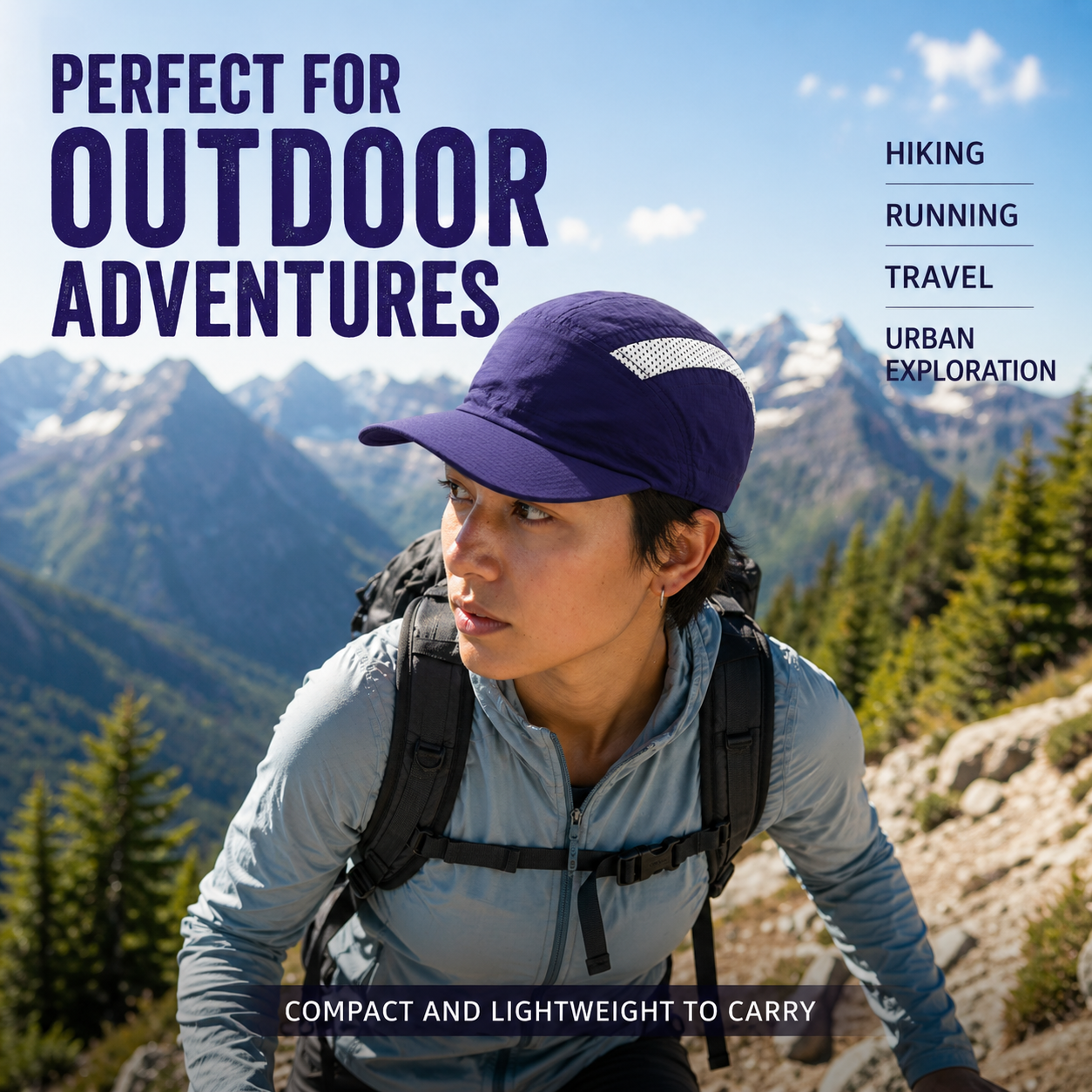 Quick Dry Running Cap Men Wome - Packable Hat Nylon recension och pris
