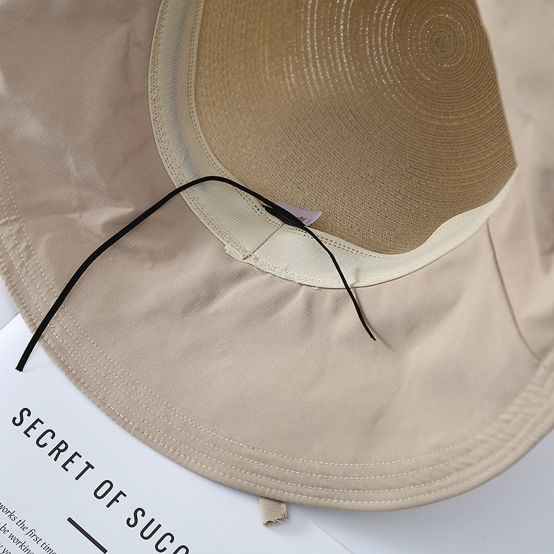 Japanese Korean Style Women Bu - Bucket Hat Straw recension och pris