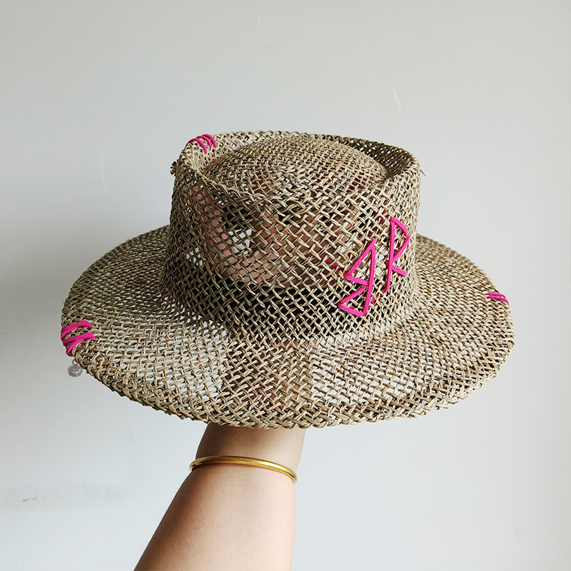 Designer French Elegant Women' - Bucket Hat Straw recension och pris