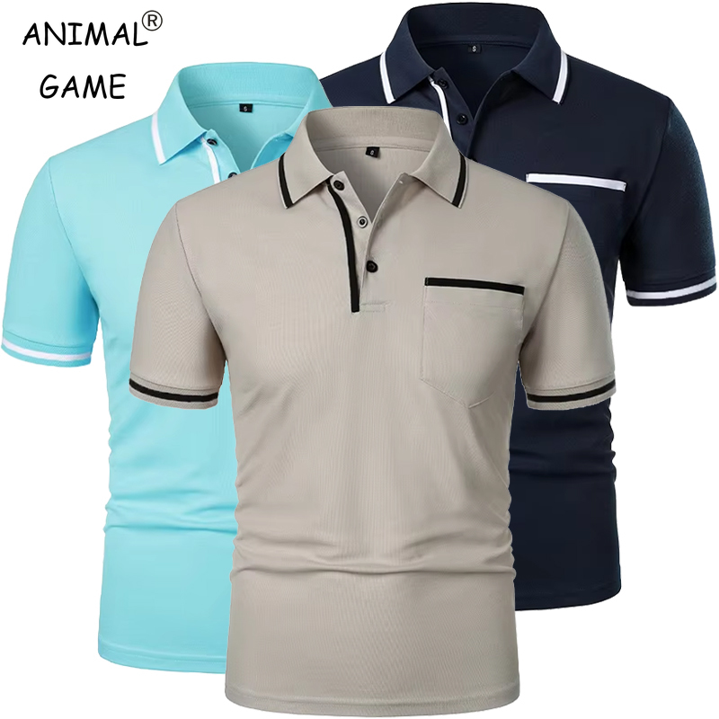Summer Men's Short Sleeve Brea - Polo Shirt Pique recension och pris