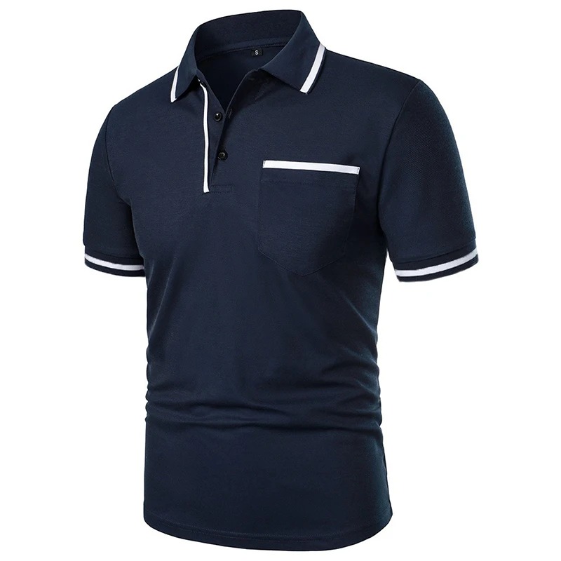 Summer Men's Short Sleeve Brea - Polo Shirt Pique recension och pris