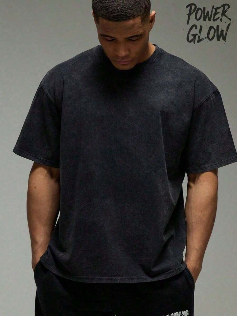 Double-Sided Print Washed T-Sh - Tee Graphic Print recension och pris