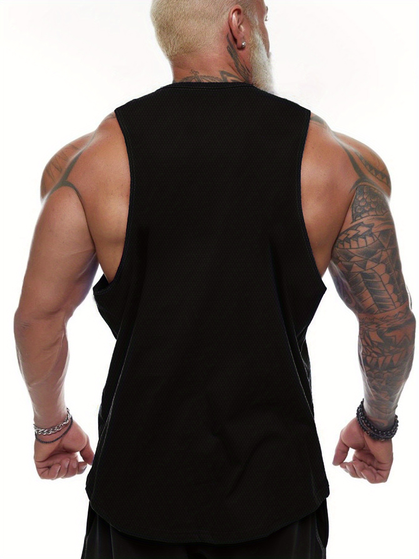 Muscle Lion Barbell Print Men' - Tank Top Muscle recension och pris