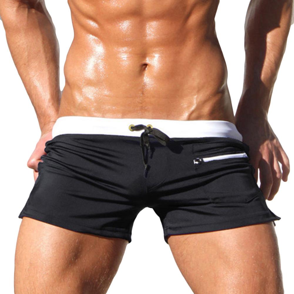 Men Solid Color Swimming Trunk - Trunks Board Surf recension och pris