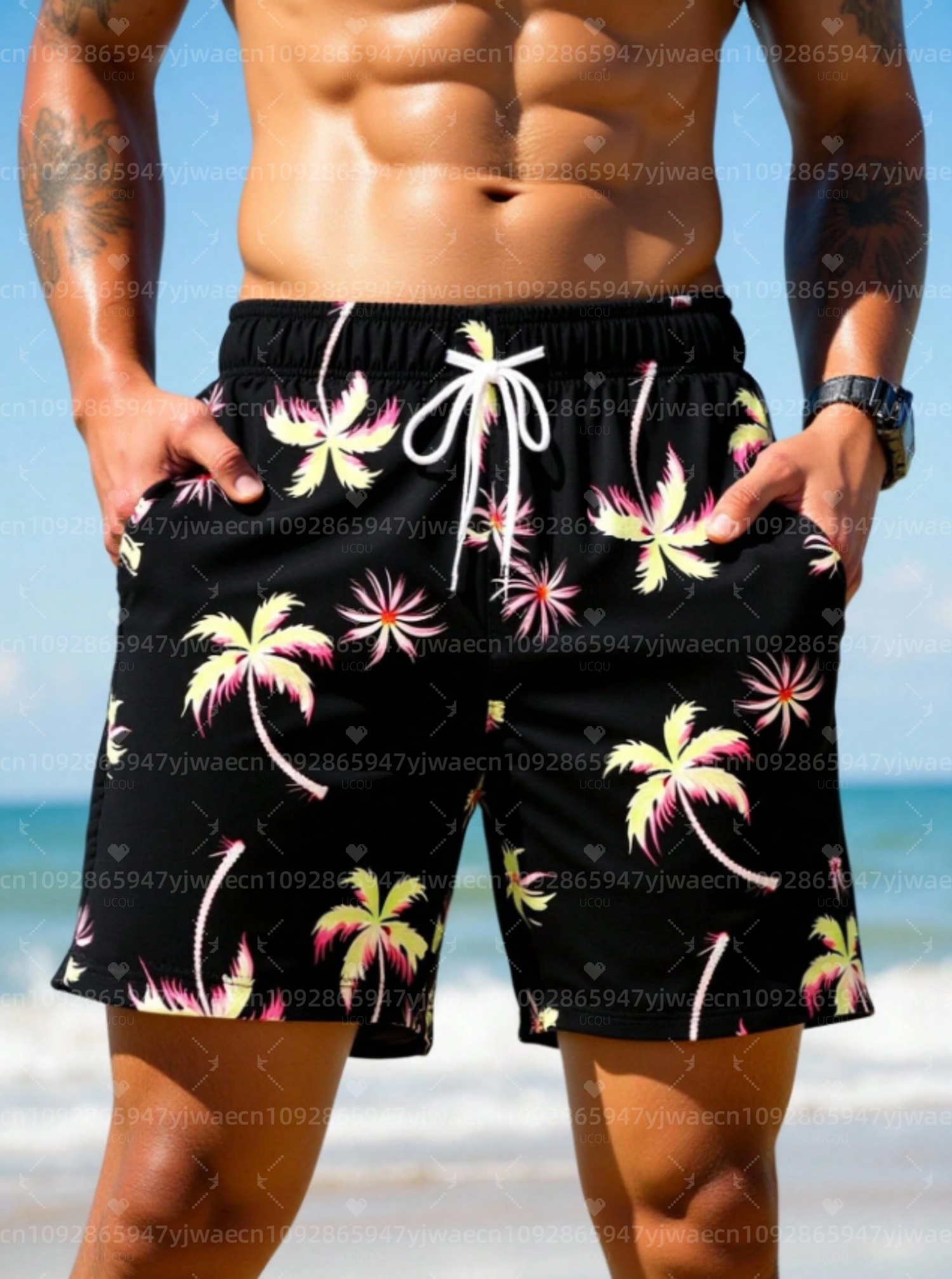 Summer Men Board Surf Shorts H - Trunks Board Surf recension och pris