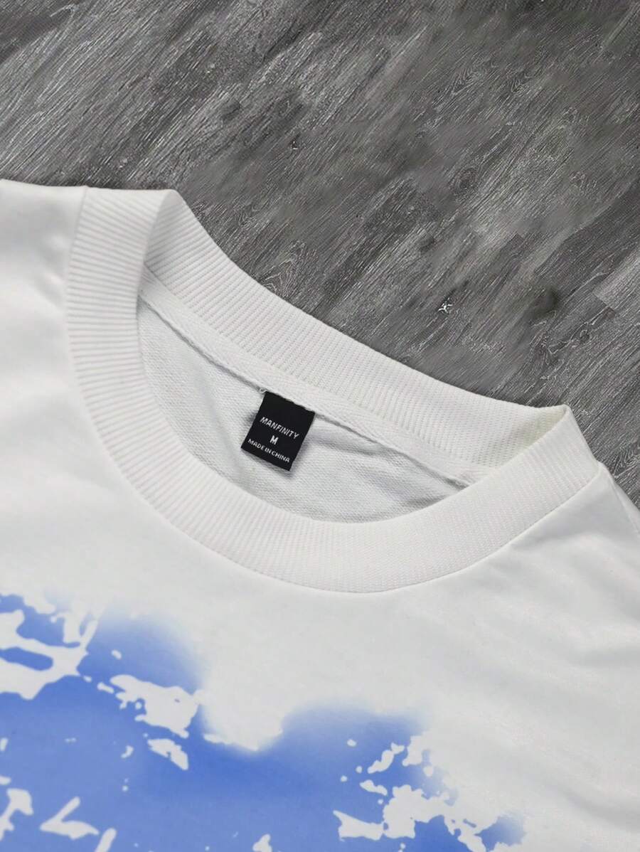 Men's Graphic Print Long Sleev - Tee Graphic Print recension och pris