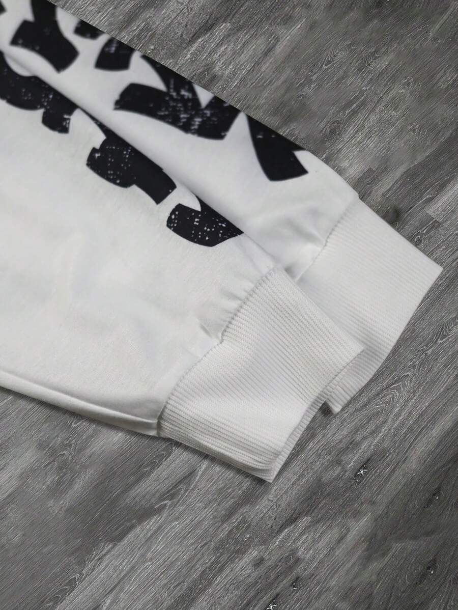 Men's Graphic Print Long Sleev - Tee Graphic Print recension och pris