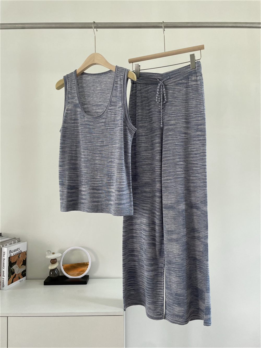 26 New Women's Clothes U-neck  - Short Linen Drawstring recension och pris