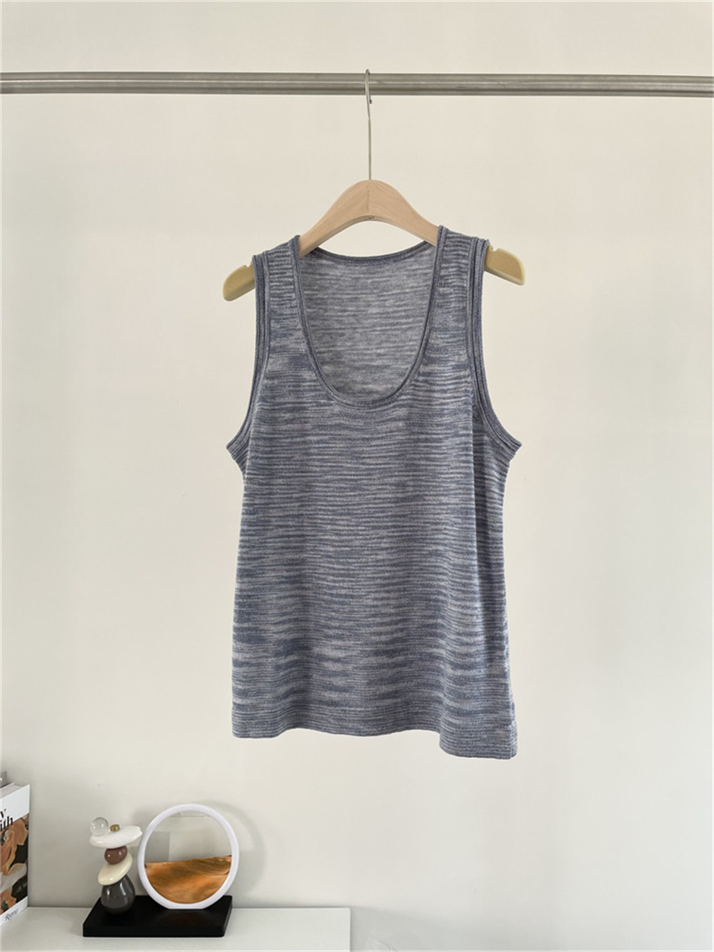 26 New Women's Clothes U-neck  - Short Linen Drawstring recension och pris