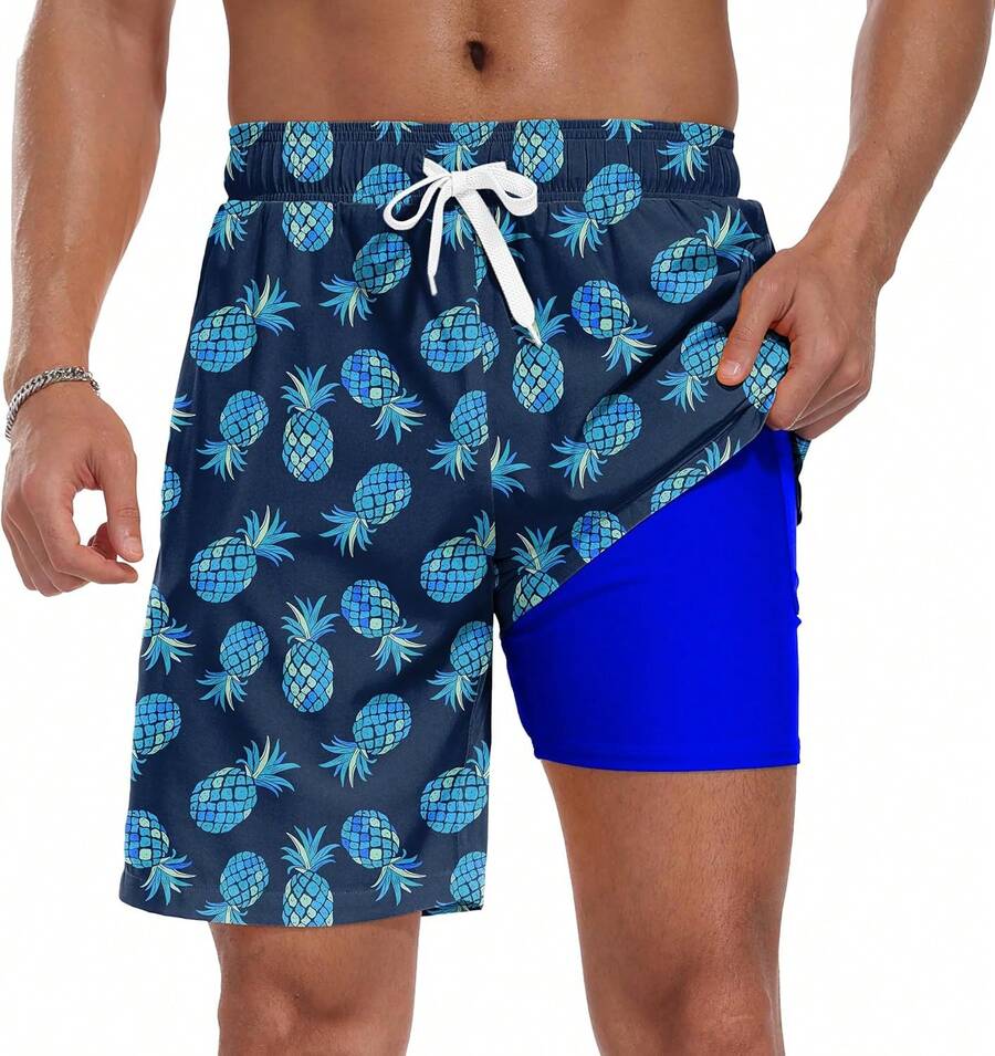 Mens Quick Dry Swim Trunks Wit - Swim Trunk Quick Dry recension och pris