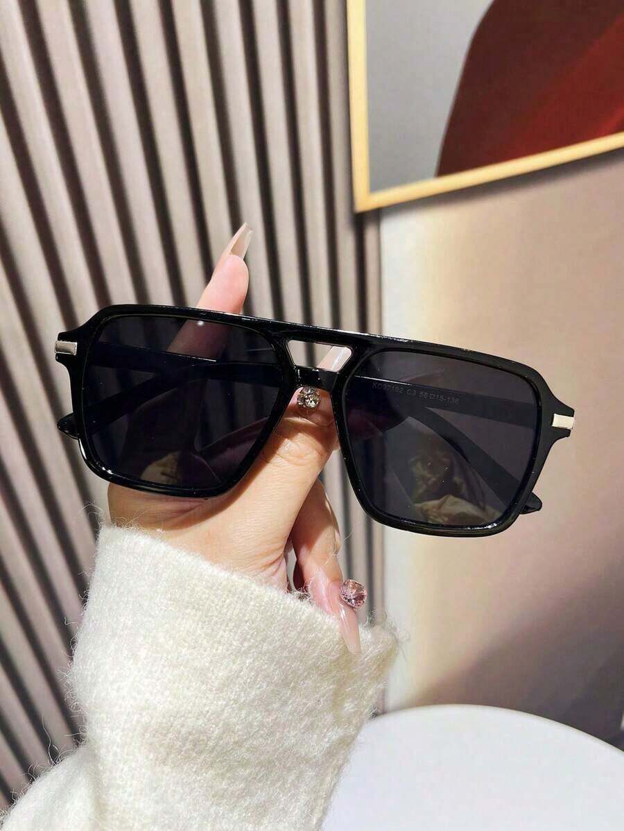 Fashion Double Bridge Aviator  - Sunglasses Aviator Polarized recension och pris