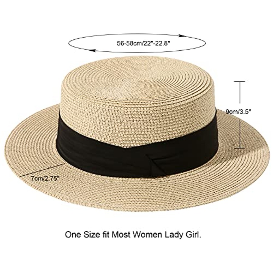 Lanzom Sun Hats for Women Wide - Packable Hat Nylon recension och pris
