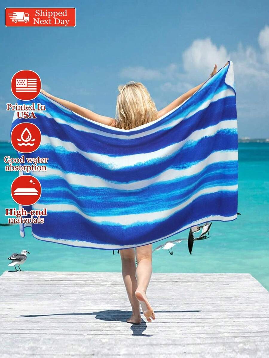 Extra Large Microfiber Beach T - Beach Towel Large recension och pris